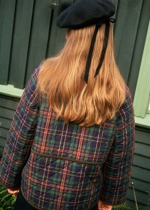 Adriane jakke Green Check Sissel Edelbo